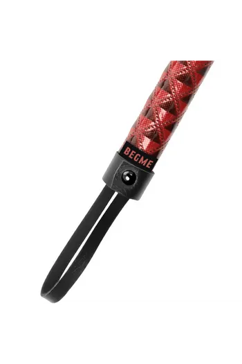 BEGME Vegan Leather Whip - For Beginner and Advanced Fetish Play