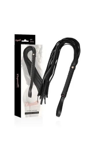 COQUETTE CHIC DESIRE FANTASY - Vegan Leather Whip for BDSM Play