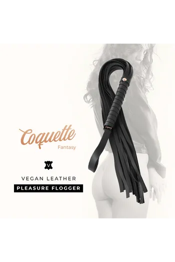COQUETTE CHIC DESIRE FANTASY - Vegan Leather Whip for BDSM Play