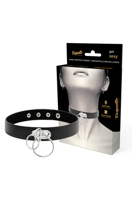 Coquette Chic Desire Shokers - Vegan Leather BDSM Collar for Bold Styles