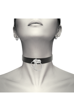 Coquette Chic Desire Shokers - Vegan Leather BDSM Collar for Bold Styles