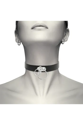 Coquette Chic Desire Shokers - Vegan Leather BDSM Collar for Bold Styles