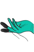 Explorer E-Stim Finger Sleeves: Clitoral Stimulation & Controllable Sensations