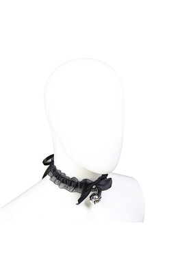 Collarino Fetish con Campanellino OHMAMA - Gioielli Erotici di Qualità