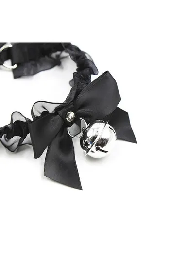 OHMAMA Fetish Collar with Bell - High-Quality Erotic Jewelry