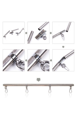 OHMAMA Metal Restraint Bar - High-Quality Fetish Toys