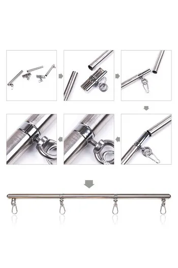 OHMAMA Metal Restraint Bar - High-Quality Fetish Toys