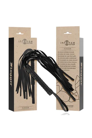 INTENSE FETISH Vegan Leather Whip - Explore Sensual Desires