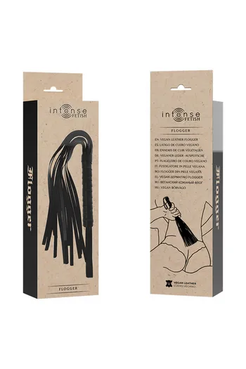 INTENSE FETISH Vegan Leather Whip - Explore Sensual Desires