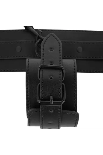 Vegan Leather Ankle Cuffs by INTENSE FETISH - Style and Passion in Erotic Play