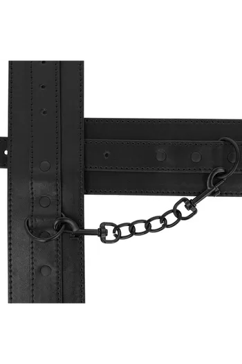 Vegan Leather Ankle Cuffs by INTENSE FETISH - Style and Passion in Erotic Play