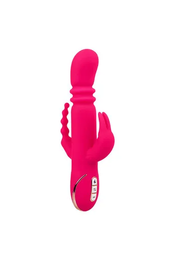Jack Rabbit Signature Heated Silicone Triple Fantasy Rabbit - 30 Years of Pleasure Evolution