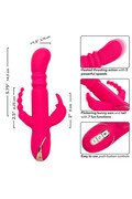 Jack Rabbit Signature Heated Silicone Triple Fantasy Rabbit - 30 Anni di Evoluzione del Piacere