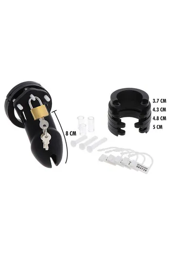 Extreme by Hidden Desire: Silicone Chastity Cage for Ultimate Pleasure Control