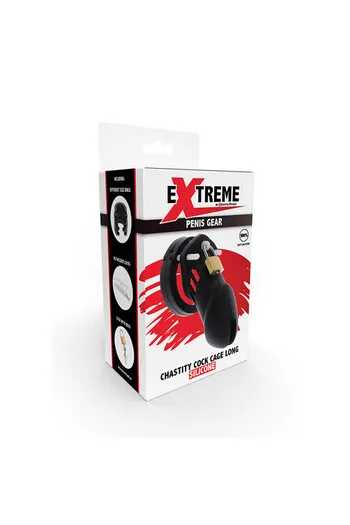 Extreme by Hidden Desire: Silicone Chastity Cage for Ultimate Pleasure Control
