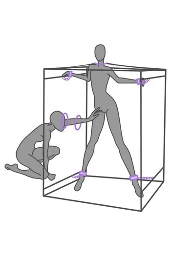 SCANDALE - Púrpura: BDSM Booth with Accessories | Explore the Limits of Desire