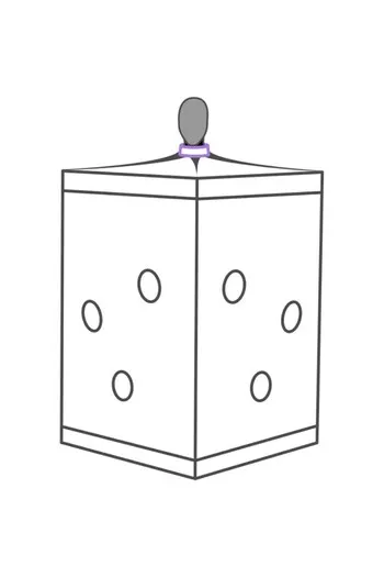 SCANDALE - Púrpura: Cabina per BDSM con Accessori | Esplora i Limiti del Desiderio