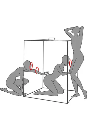 SCANDALE - Black & Red: Submission and Control Experience | Premium BDSM Booth