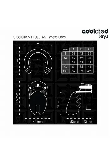 Premium Chastity Cage - Absolute Control and Total Security