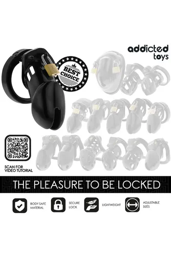 Premium Chastity Cage - Absolute Control and Total Security