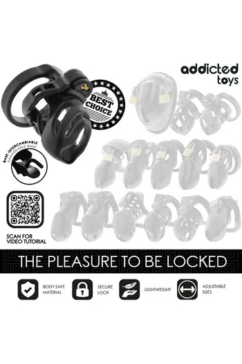 Chastity Cage with Urethral Dilator - Absolute Control and Security