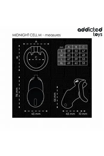 Premium Chastity Cage: Absolute Control and Total Security