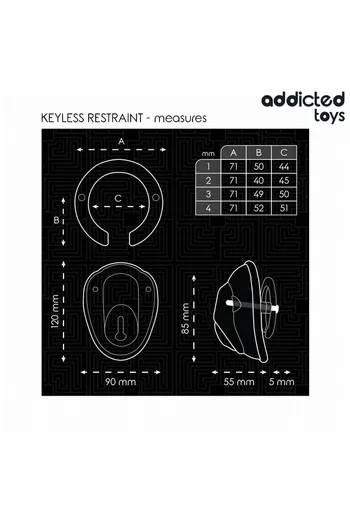 Chastity Cage Shell Type - Absolute Control and Total Security