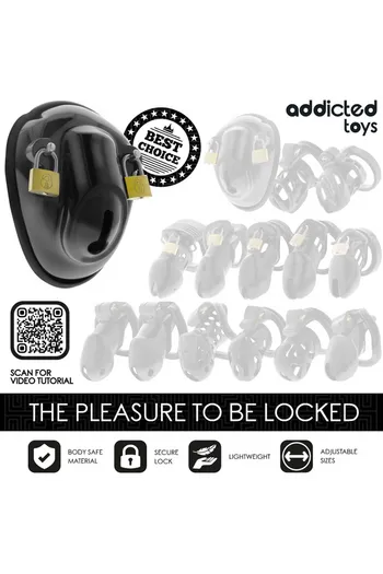 Chastity Cage Shell Type - Absolute Control and Total Security