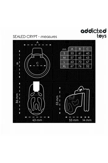Premium Chastity Cage: Total Control and Maximum Security