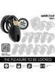 Premium Chastity Cage: Security, Comfort, and Total Control