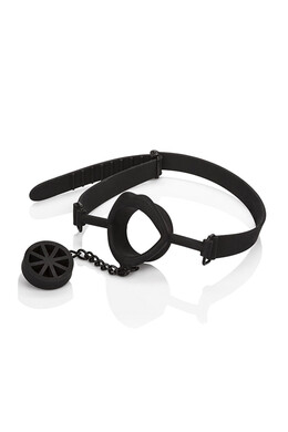 Scandal Silicone Gag with Plug by CalExotics | Role Play and Bondage Toy