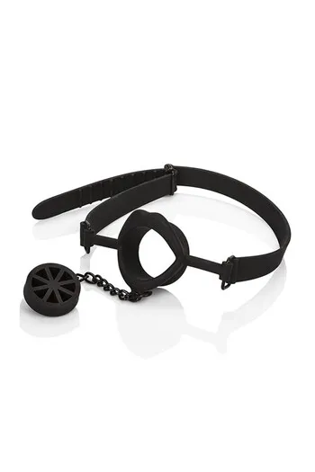 Scandal Silicone Gag with Plug by CalExotics | Role Play and Bondage Toy