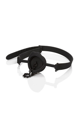 Scandal Silicone Gag with Plug by CalExotics | Role Play and Bondage Toy