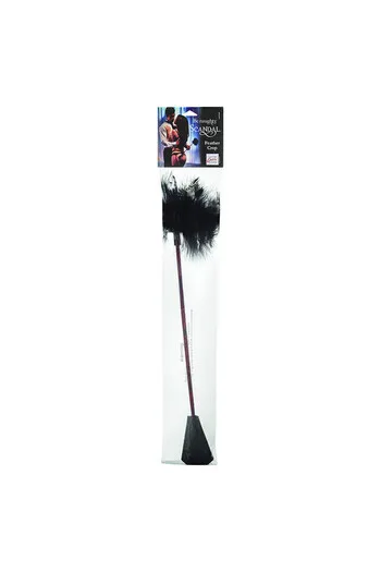 Fusta de Plumas Scandal: Dual-Tipped Sensual Toy for Exploring Pleasure and Pain