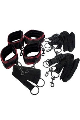 Scandal Cuffs - Adjustable Bed Restraints for Sensual Bondage Play