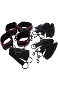 Scandal Cuffs - Cinturini da Letto Regolabili per Bondage Sensuale