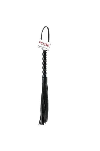 Frusta da 52 cm con manico in legno scanalato