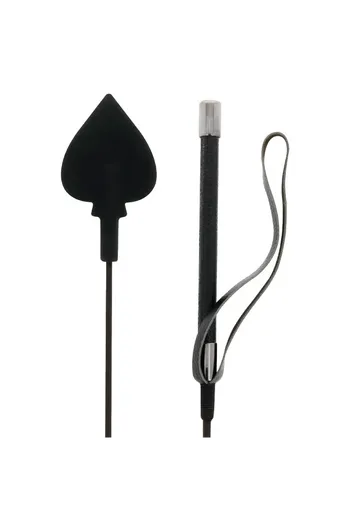 Leather-Tipped Fetish Whip - Discover Your Dominant or Submissive Side | Darkness