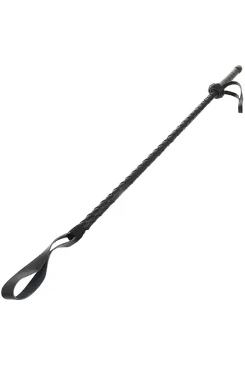 BDSM Whip with Leather Tip - Discover Your Dominant or Submissive Side | Darkness