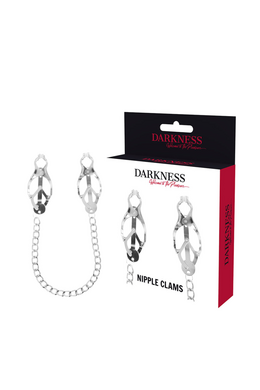 Nipple Clamps with Chain - Intense Sensations