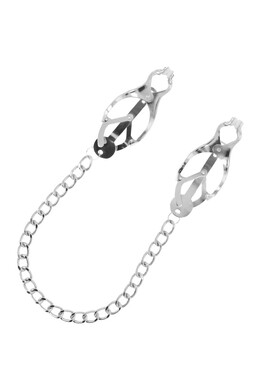 Nipple Clamps with Chain - Intense Sensations