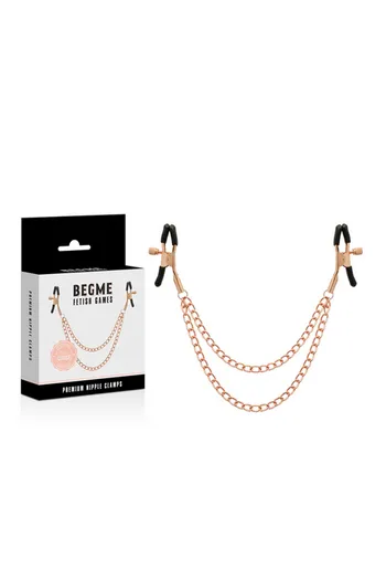 Pinze per Capezzoli BDSM Senza Nichel Begme - Gioco Erotico di Qualità
