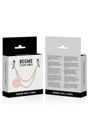 Pinze per Capezzoli BDSM Senza Nichel Begme - Gioco Erotico di Qualità