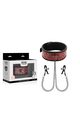 Set Bondage per Pezzi: Collare con Pinze Regolabili - BEGME
