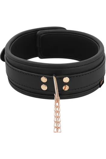 BDSM Collar with Nipple Clamps and Chain