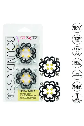 Pinze per Capezzoli Boundless: Sensazioni Infinite di Piacere e Dolore