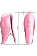 Pinze Vibranti per Capezzoli PRETTYLOVE - Stimolazione Erogene Intensa