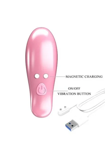 Pinze Vibranti per Capezzoli PRETTYLOVE - Stimolazione Erogene Intensa