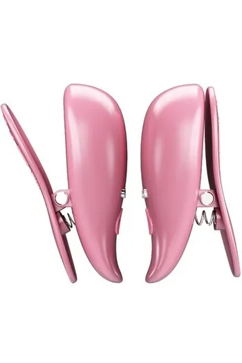 Pinze per Capezzoli Pretty Love BI-300036W - 10 Modalità Vibrazione con Telecomando