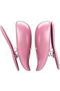 Pinze per Capezzoli Pretty Love BI-300036W - 10 Modalità Vibrazione con Telecomando